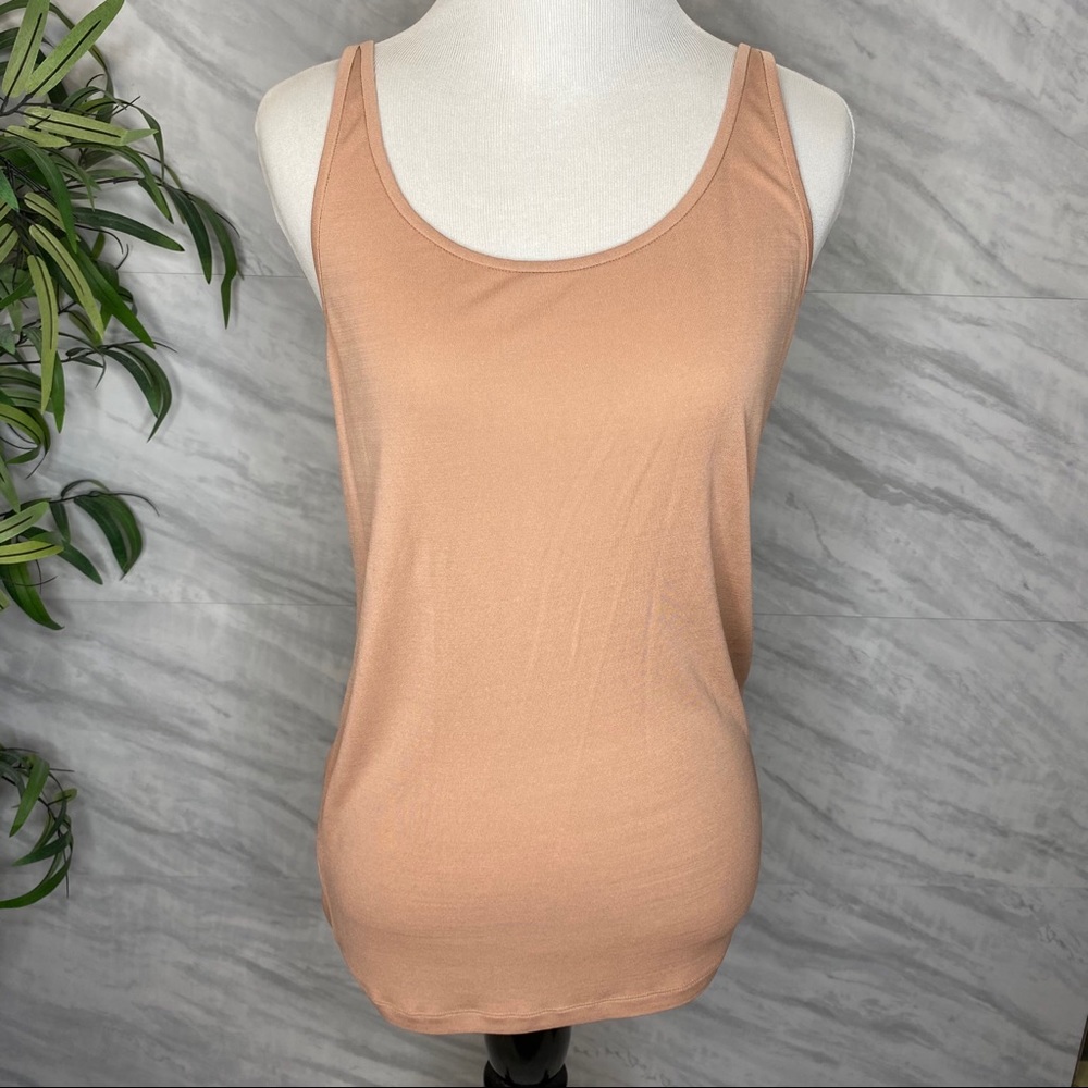 Eileen Fisher Silk Blush Pink Top Medium